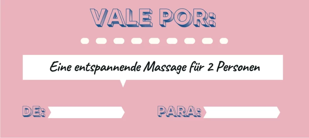 gutschein massage vorlage